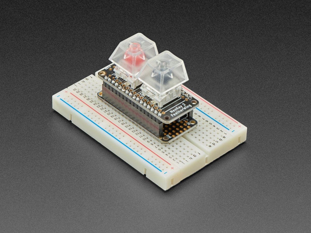 NeoKey FeatherWing - Two Mechanical Key Switches with NeoPixels - Image 7