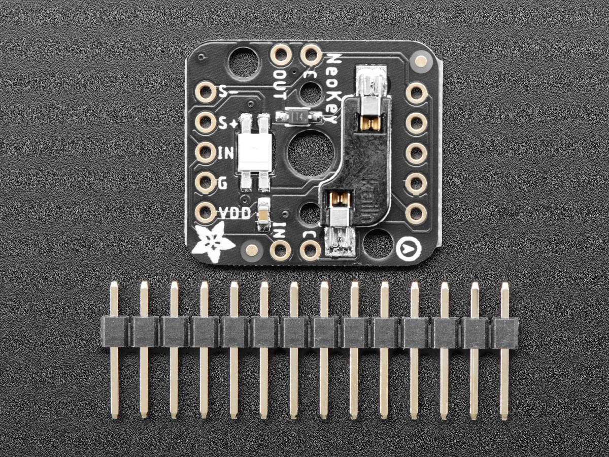 NeoKey Socket Breakout for Mechanical Key Switches with NeoPixel (For MX Compatible Switches) - Image 2