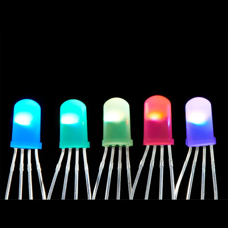 NeoPixel Diffused 5mm Through-Hole LED - 5 Pack - Image 2