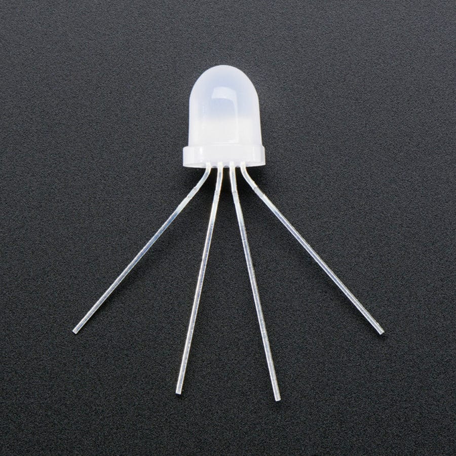 NeoPixel Diffused 8mm Through-Hole LED - 5 Pack - Image 3