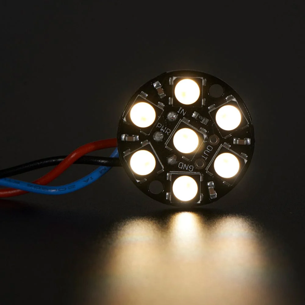 NeoPixel Jewel - 7 x 5050 RGBW LED w/ Integrated Drivers (Natural White - 4500K) - Image 3