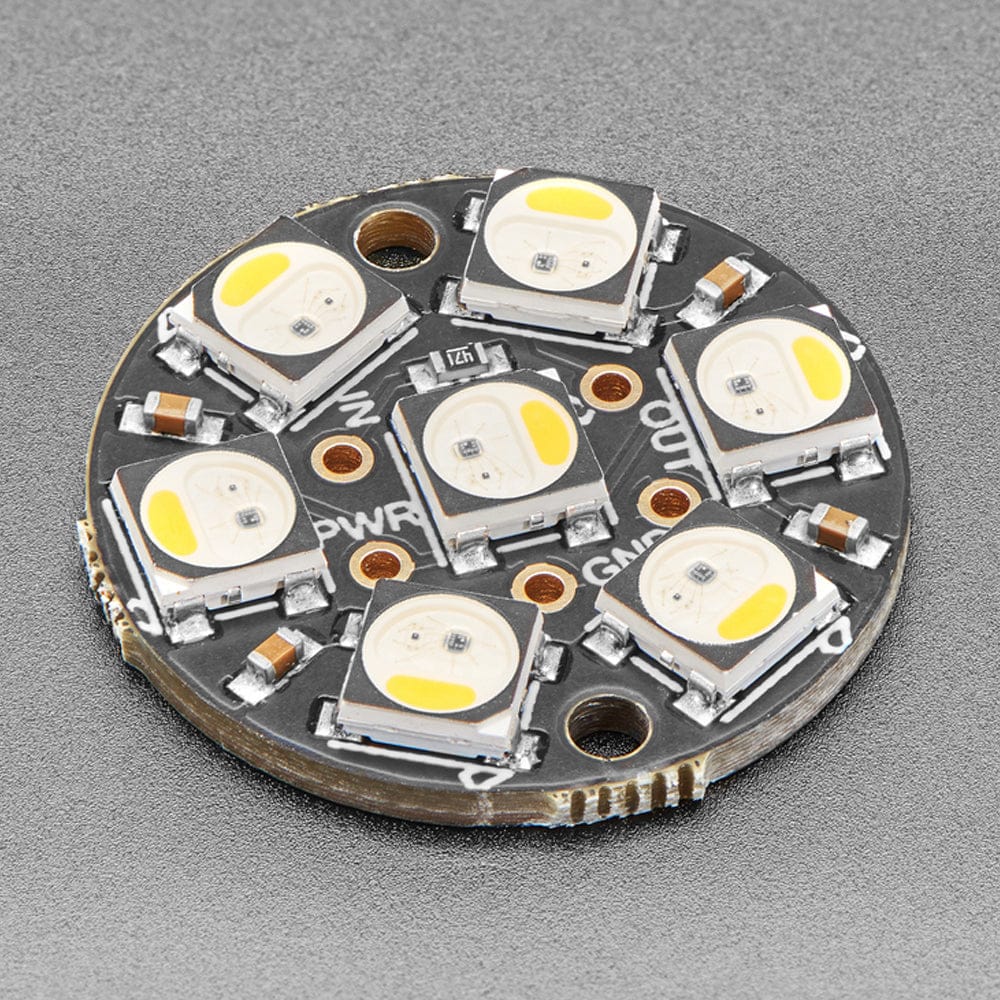 NeoPixel Jewel - 7 x 5050 RGBW LED w/ Integrated Drivers (Natural White - 4500K) - Image 4
