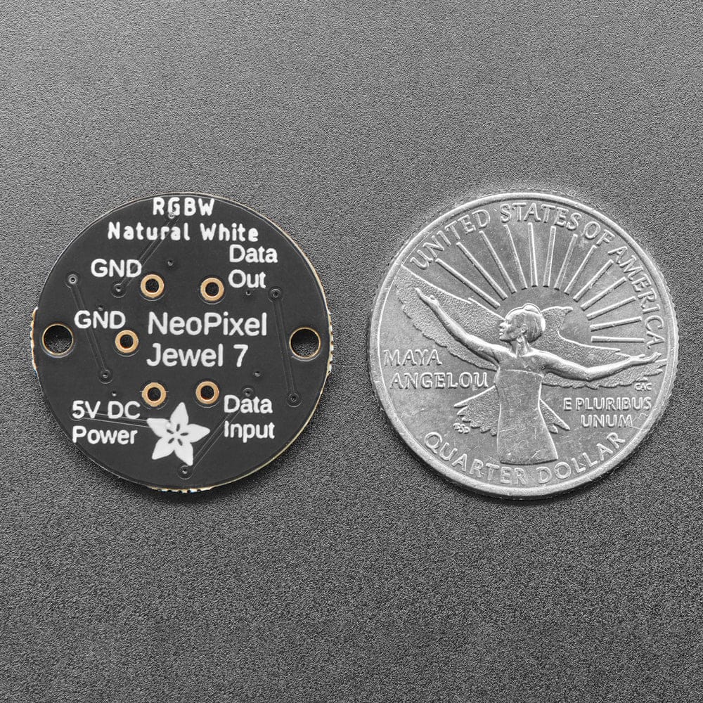 NeoPixel Jewel - 7 x 5050 RGBW LED w/ Integrated Drivers (Natural White - 4500K) - Image 5