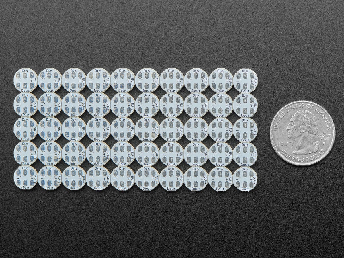 NeoPixel Mini Button PCB - Pack of 50 - Image 5