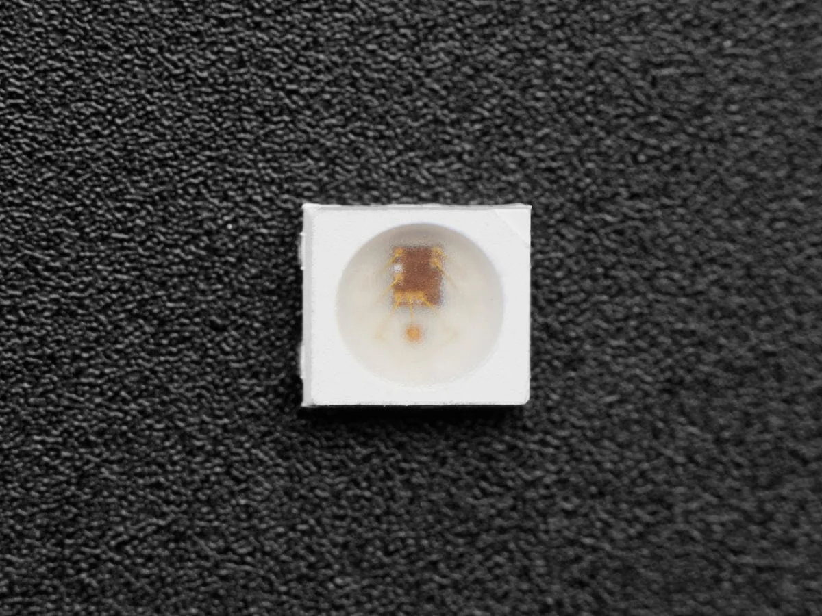 NeoPixel Nano 2427 RGB LEDs w/ Integrated Driver Chip - 10 Pack - Image 2