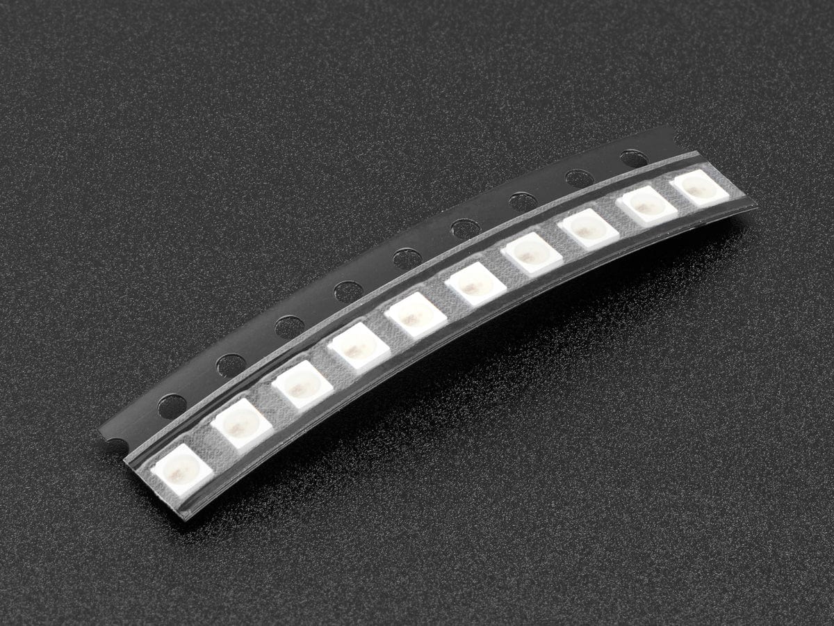 NeoPixel Nano 2427 RGB LEDs w/ Integrated Driver Chip - 10 Pack - Image 4