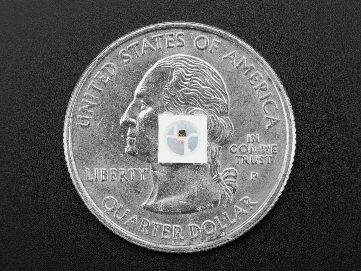 NeoPixel RGB 5050 LED with Integrated Driver Chip - 100 Pack (SK6812) - Image 3