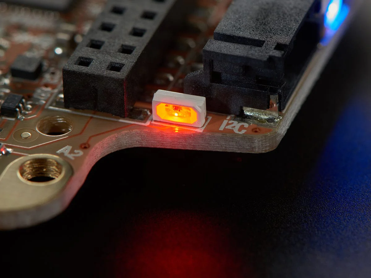 NeoPixel Side-Light RGB LED w/ Integrated Driver Chip - 10-pack (SK6812B 4020) - Image 6