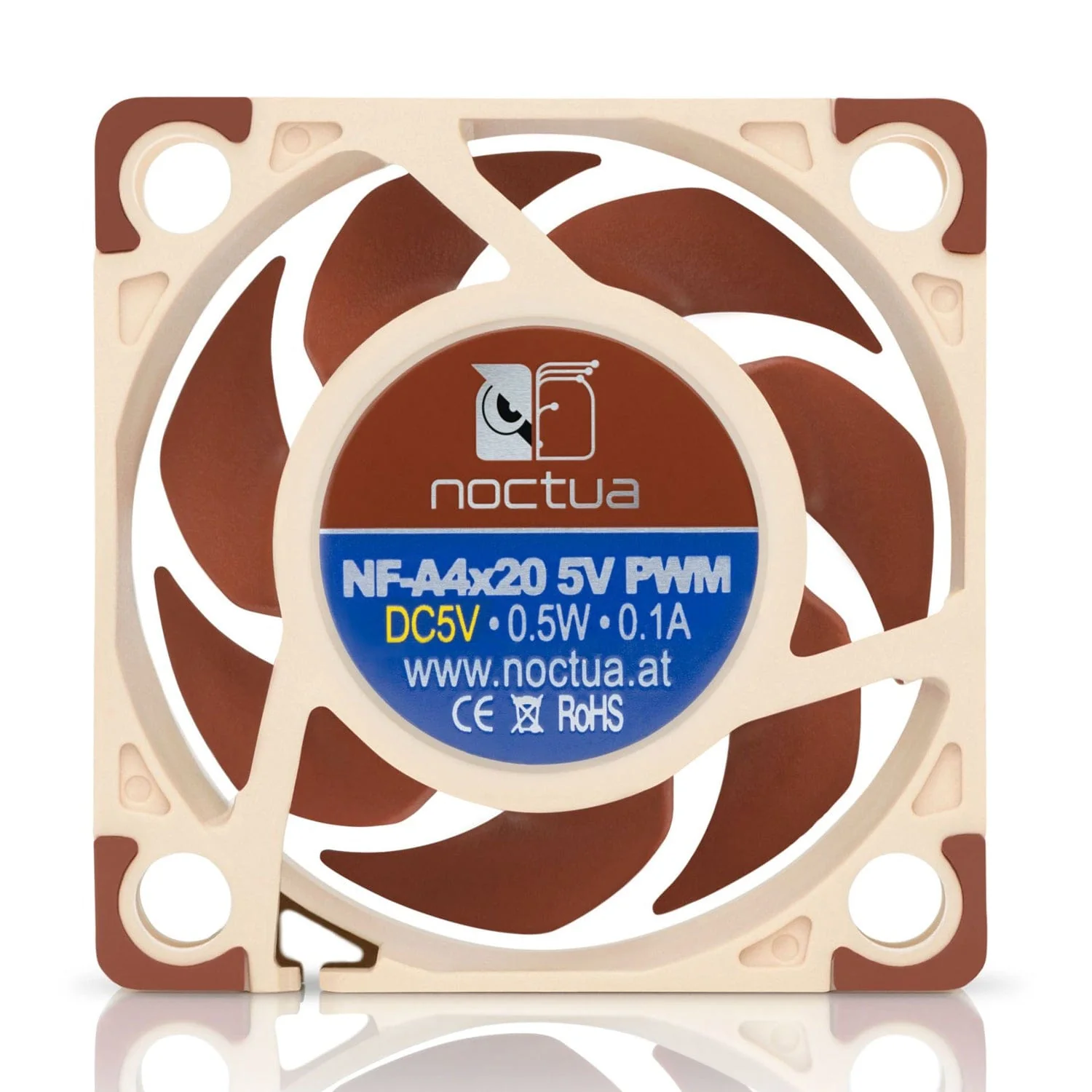 Noctua NF-A4X20 - 5V PWM 40x20mm Quiet Cooling Fan - Image 3