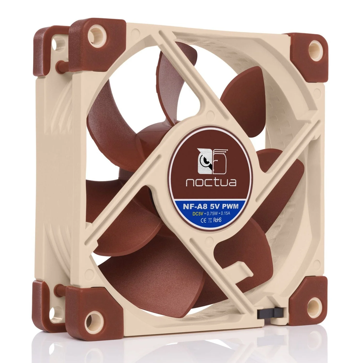 Noctua NF-A8 - 5V PWM 80x25mm Cooling Fan - Image 2