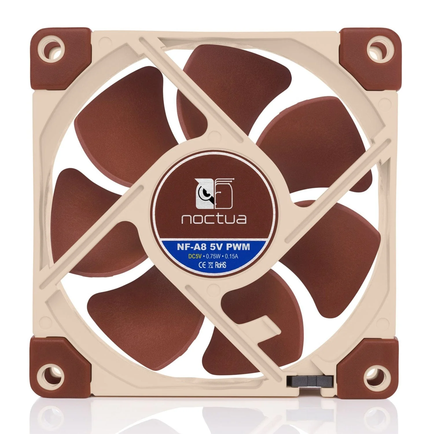 Noctua NF-A8 - 5V PWM 80x25mm Cooling Fan - Image 4