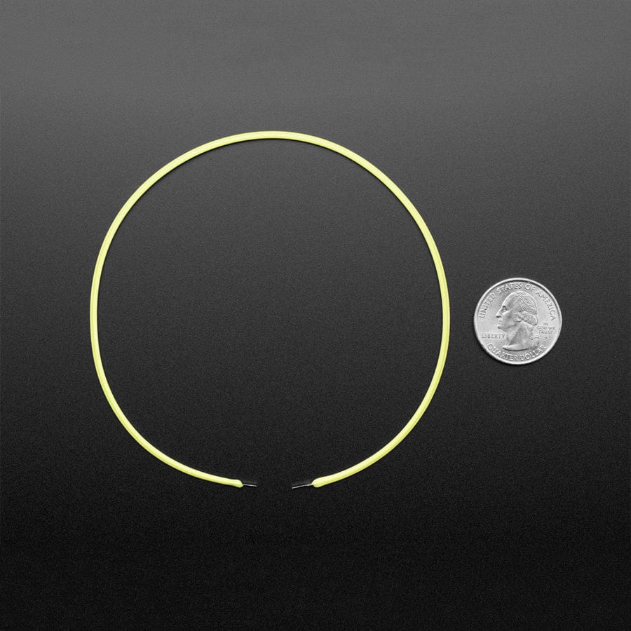 nOOds - Flexible LED Filament - 3V 300mm long - Lime Green - Image 3