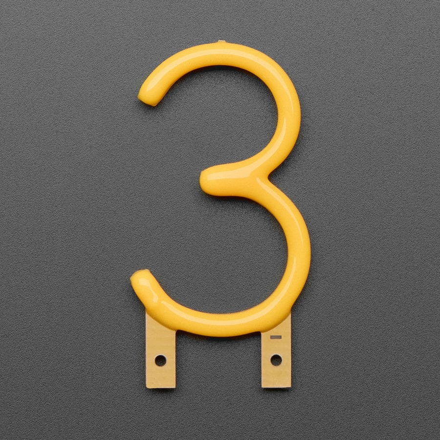 Number LED Filament - Warm White "3" - Image 2