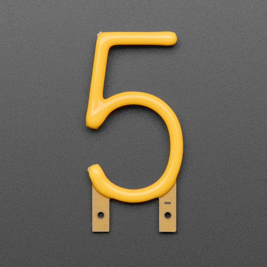 Number LED Filament - Warm White "5" - Image 2