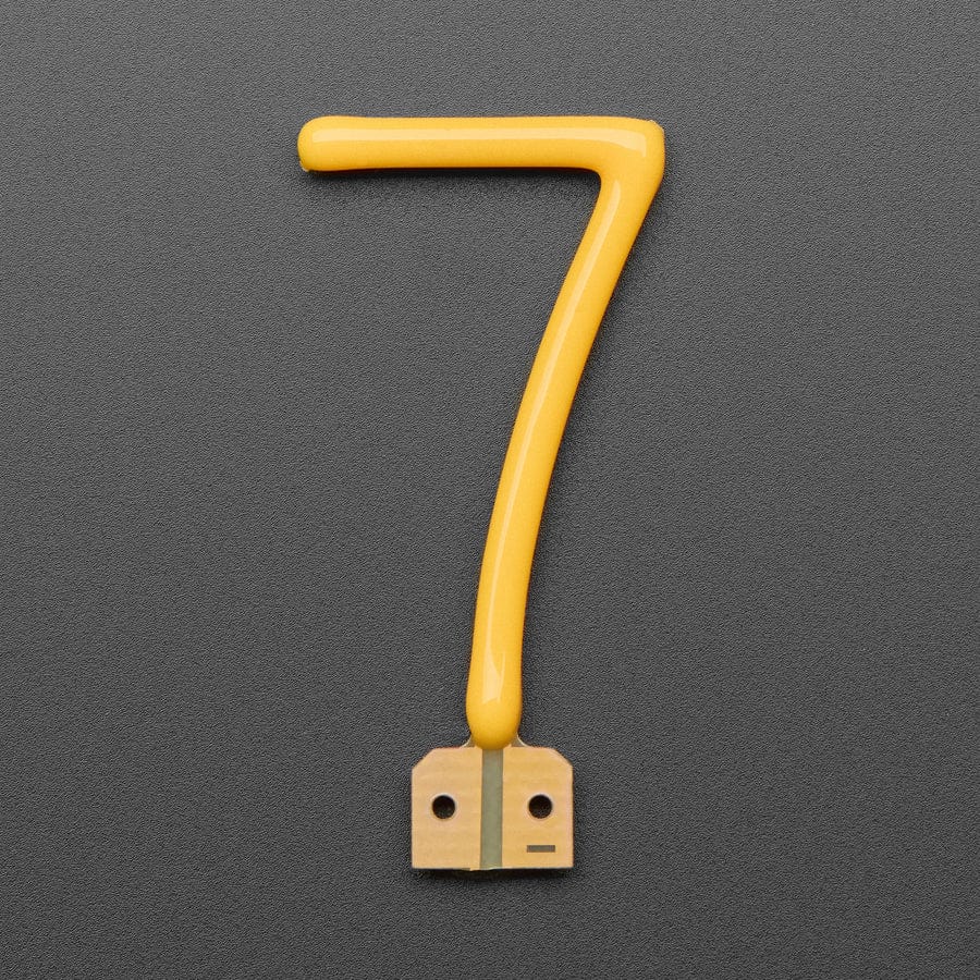 Number LED Filament - Warm White "7" - Image 2