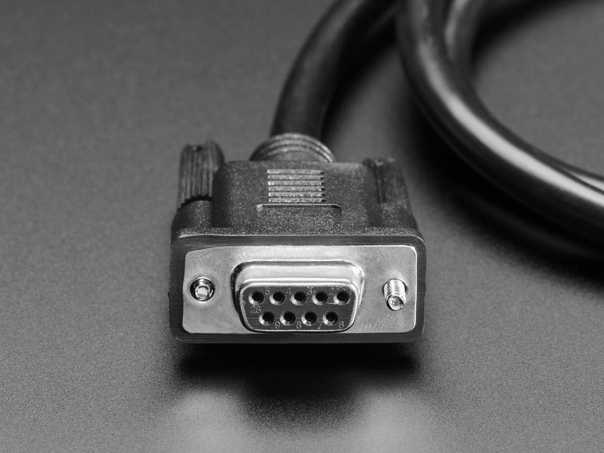 OBD Plug (16-pin) to DE-9 (DB-9) Socket Adapter Cable (1 meter long) - Image 2