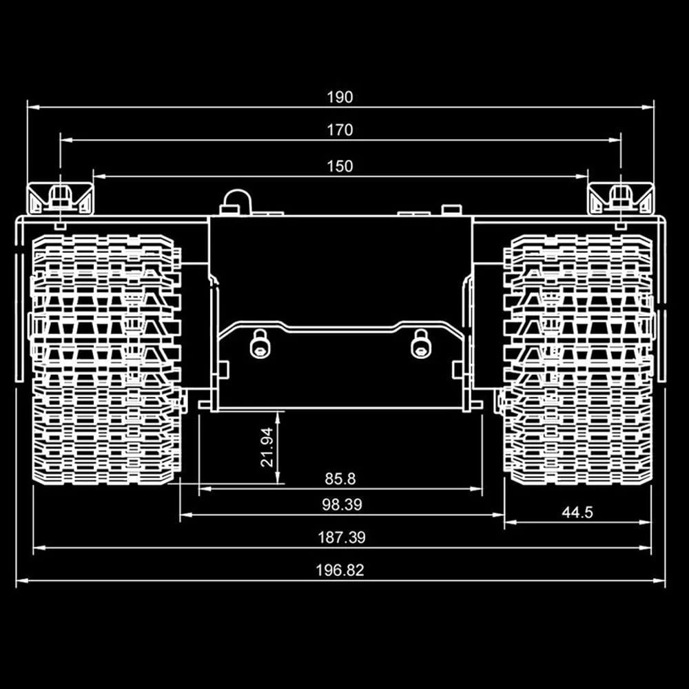 Off-Road Tracked UGV Kit (ESP32 Driver) [Discontinued] - Image 13