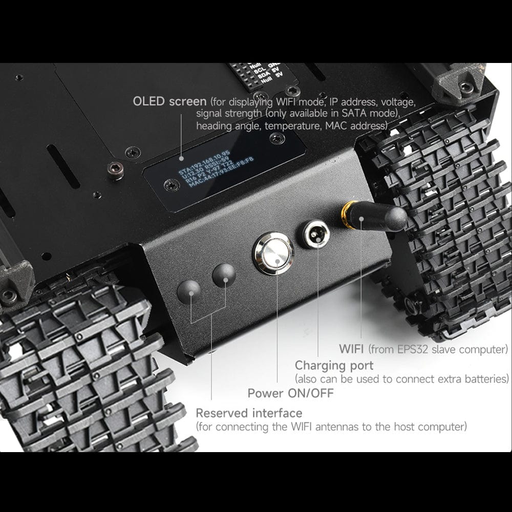 Off-Road Tracked UGV Kit (ESP32 Driver) [Discontinued] - Image 5