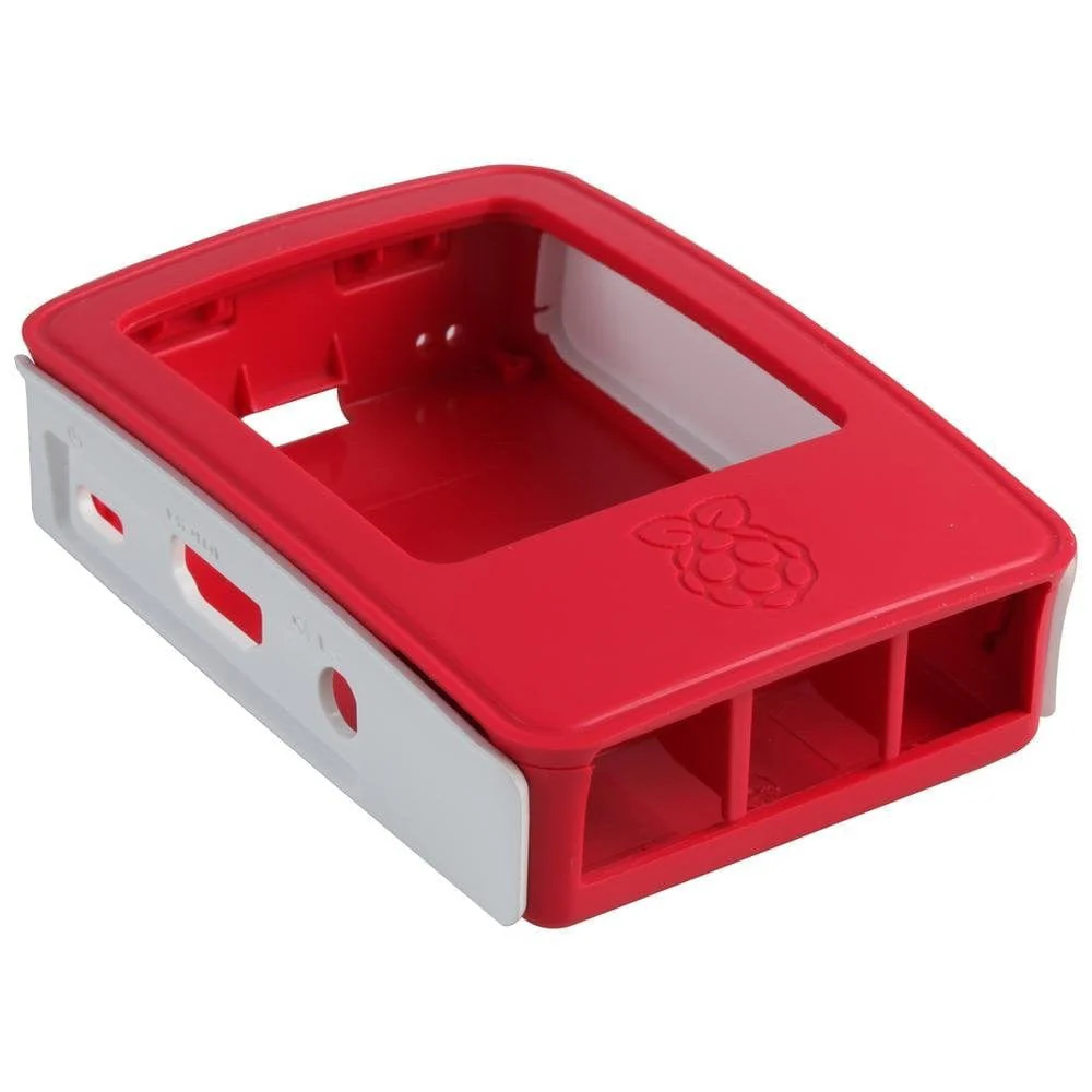 Raspberry Pi 3 Case - White/Red - Image 3