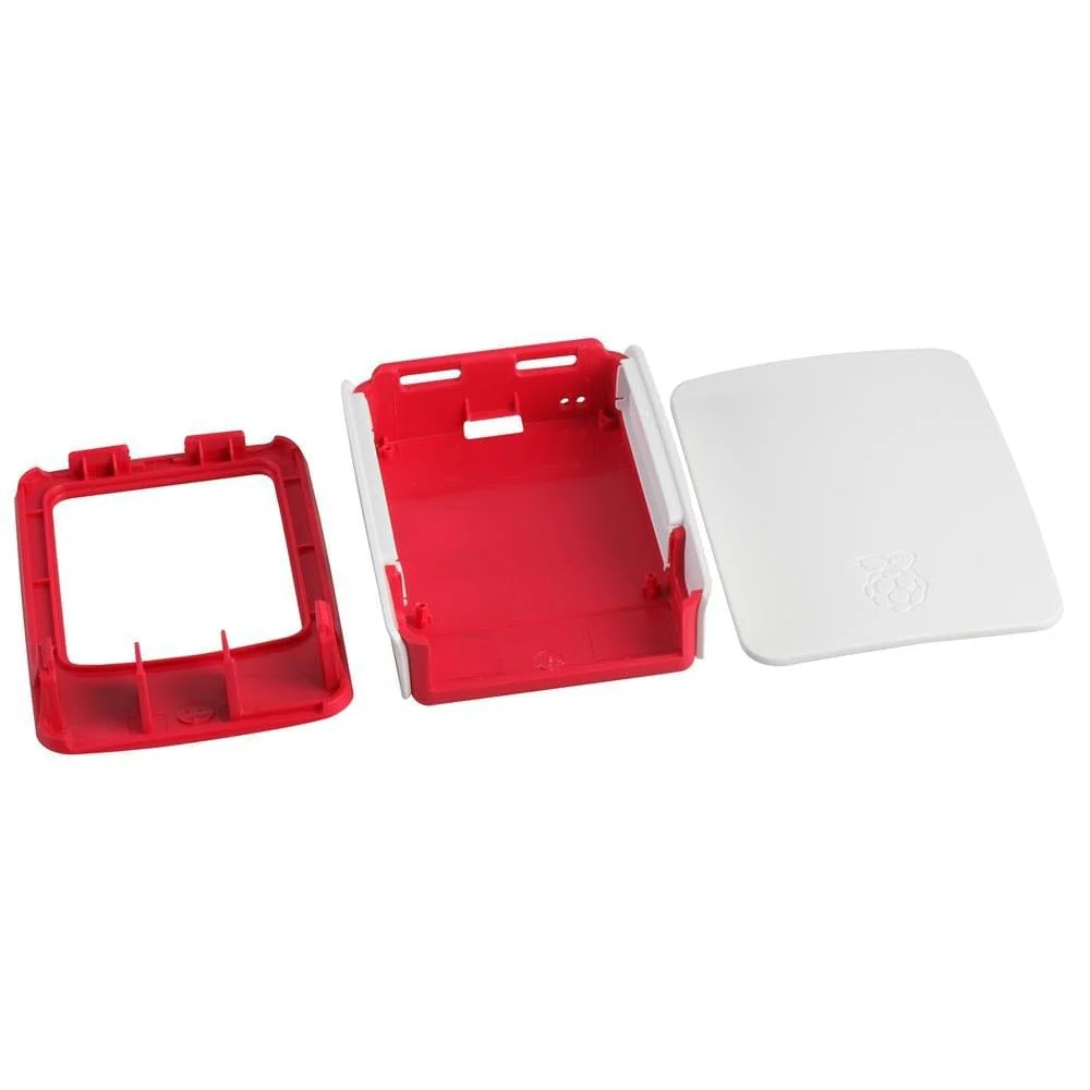 Raspberry Pi 3 Case - White/Red - Image 4