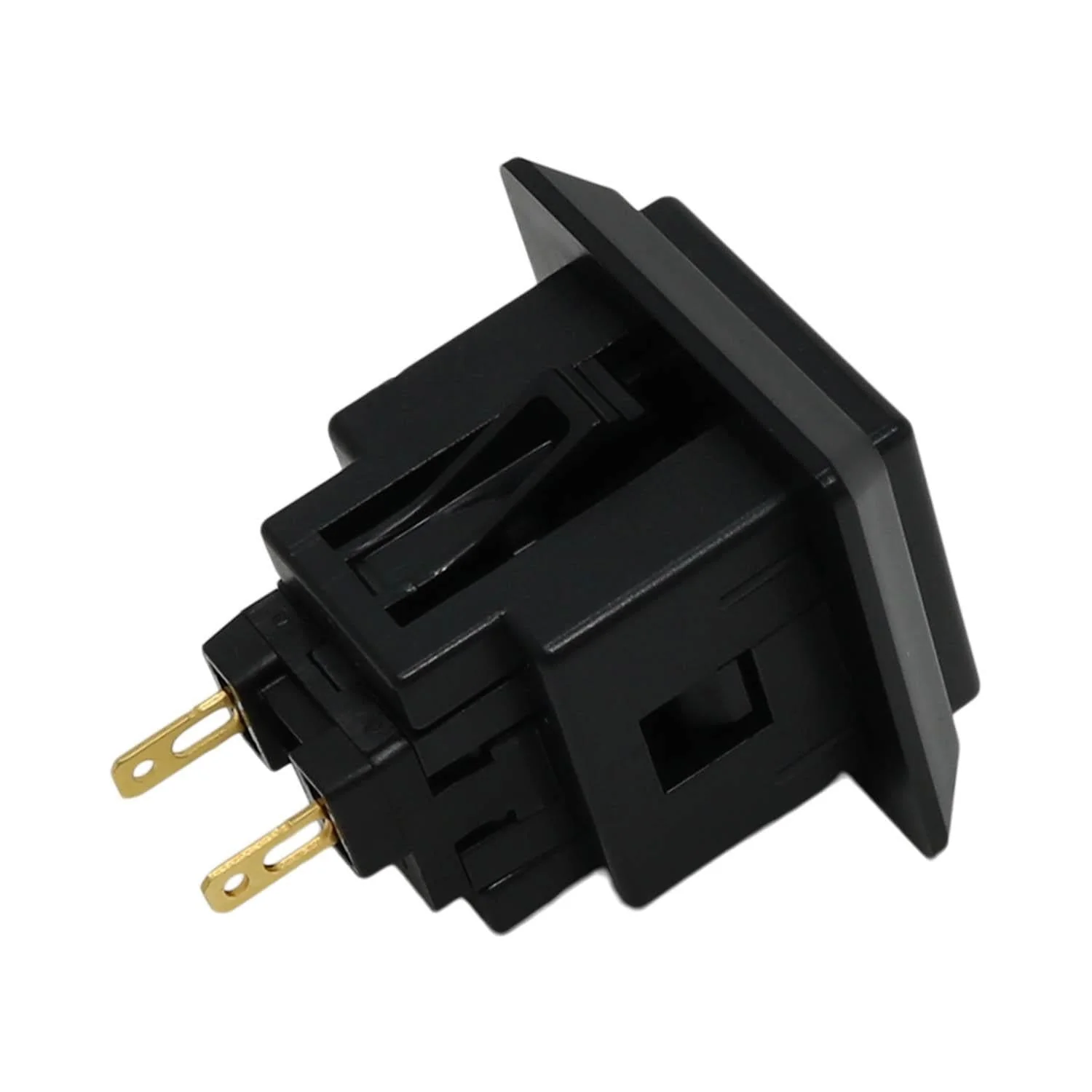 Sanwa Square Snap-in Arcade Button (OBSF-24KK) - Image 2