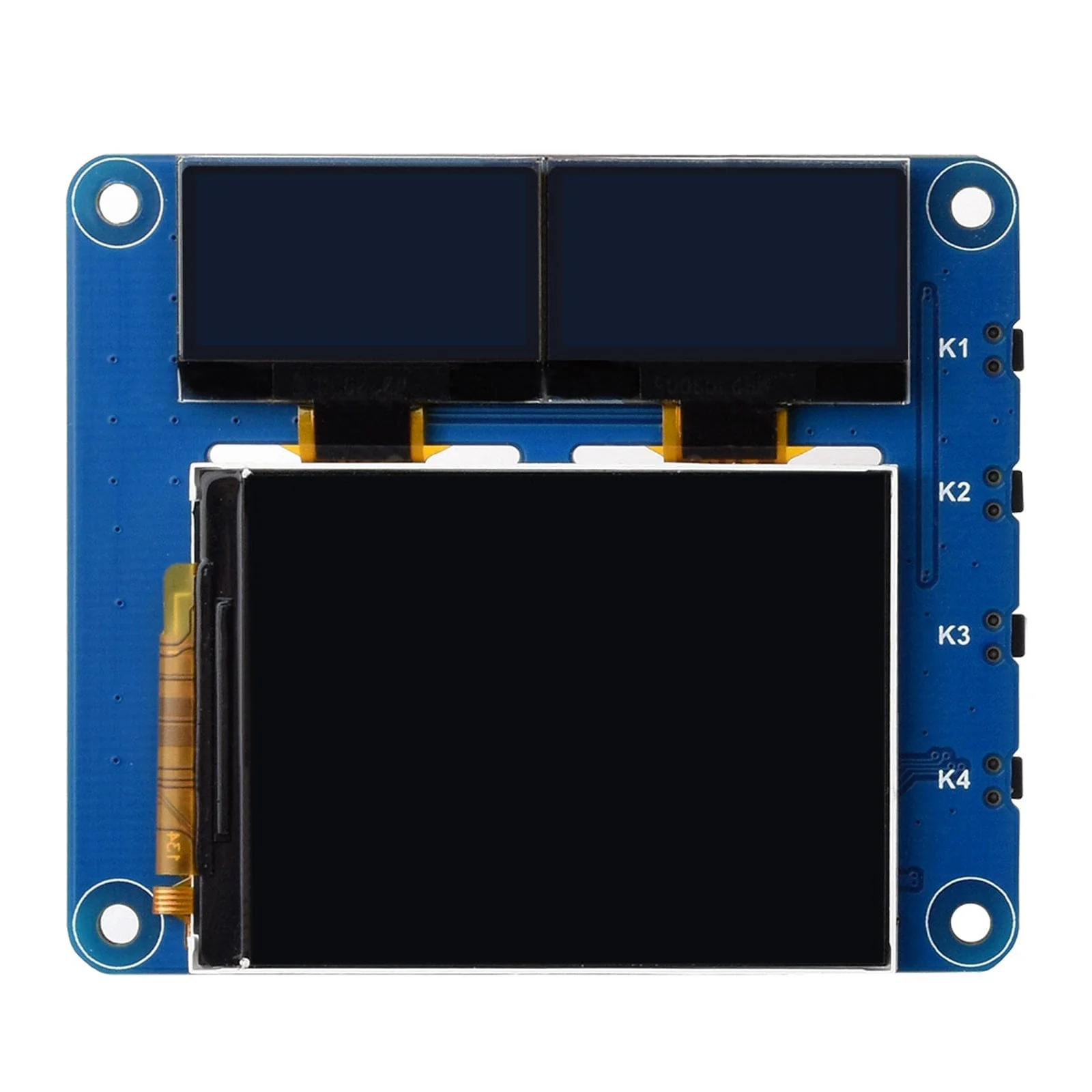 OLED/LCD Triple Screen HAT for Raspberry Pi - Image 2