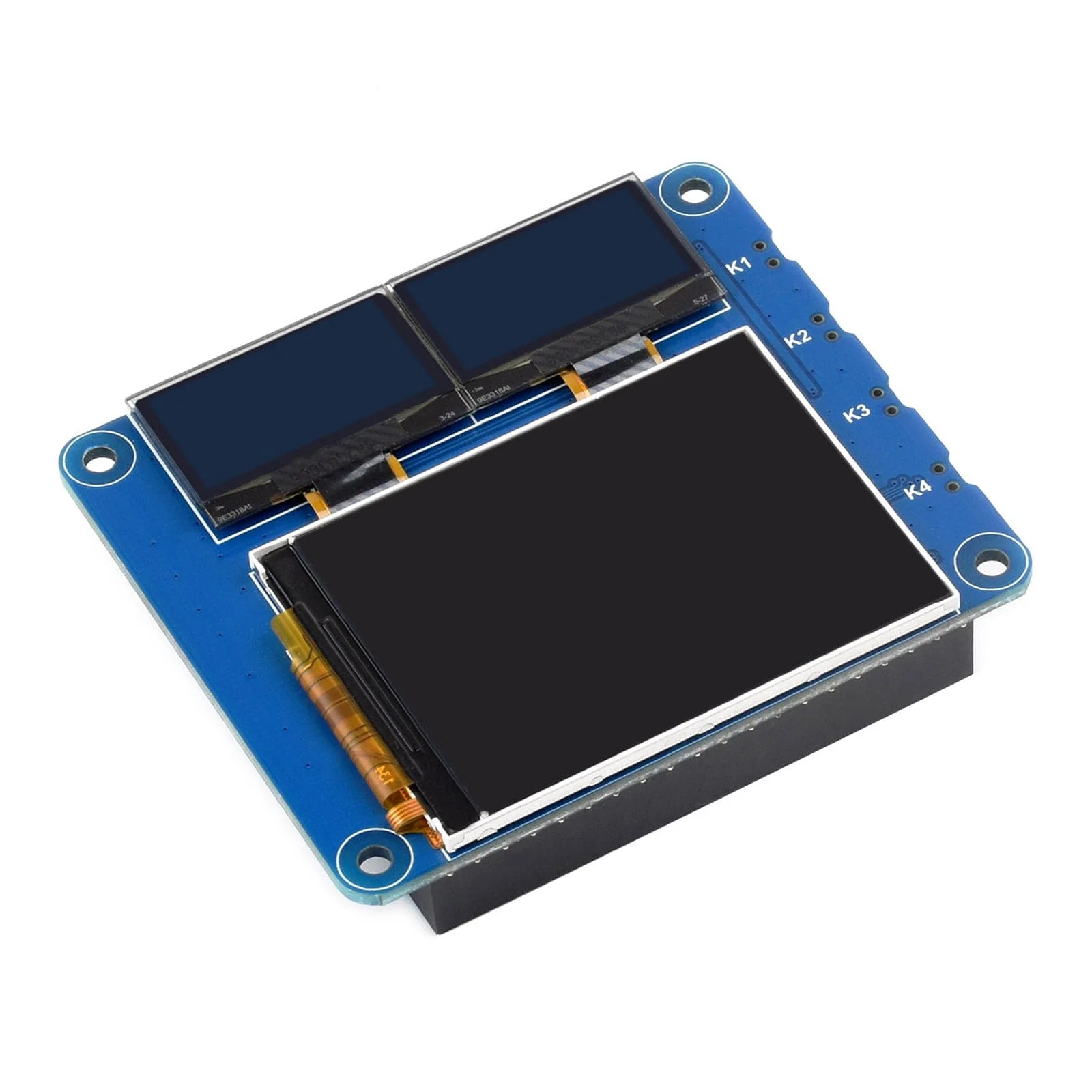 OLED/LCD Triple Screen HAT for Raspberry Pi - Image 4