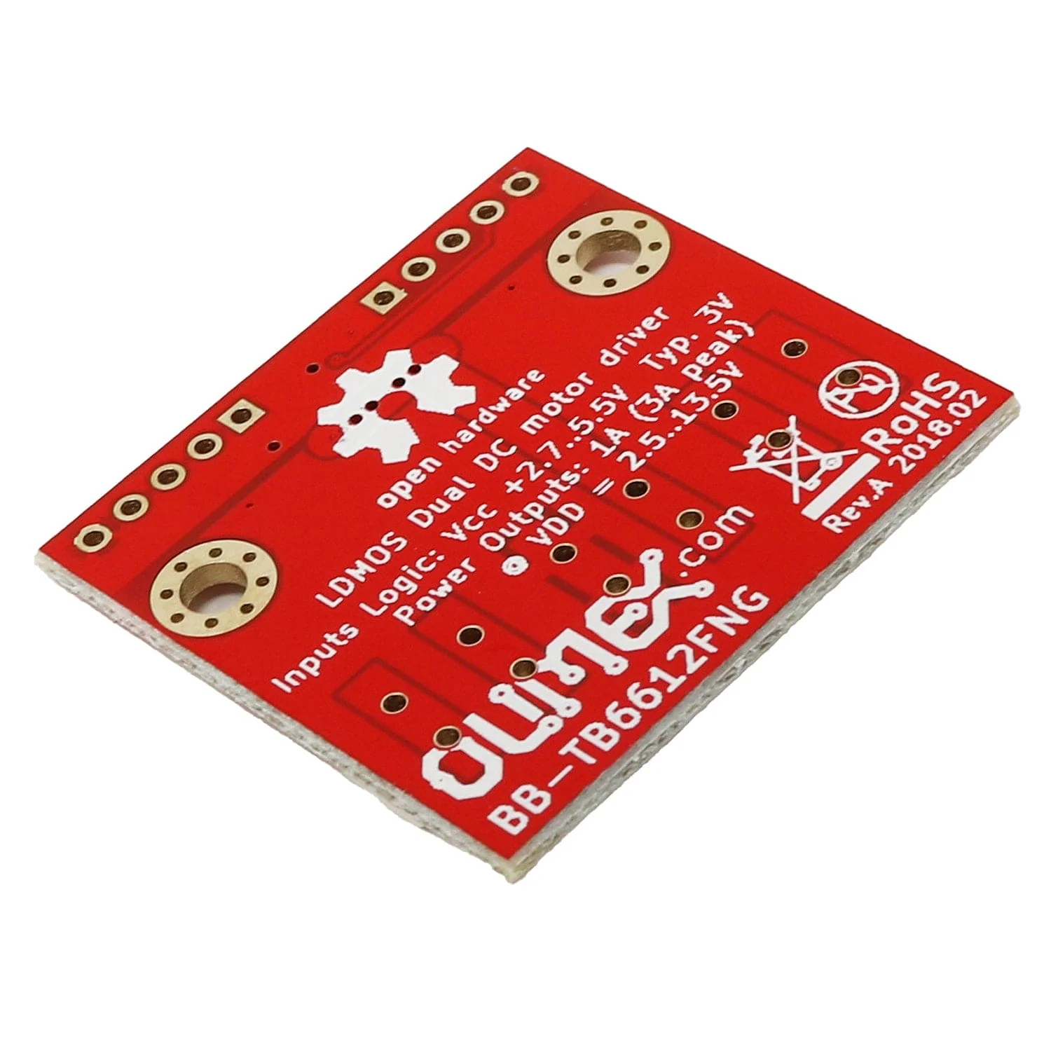 Olimex BB-TB6612 Dual Motor Driver with PWM - Image 3