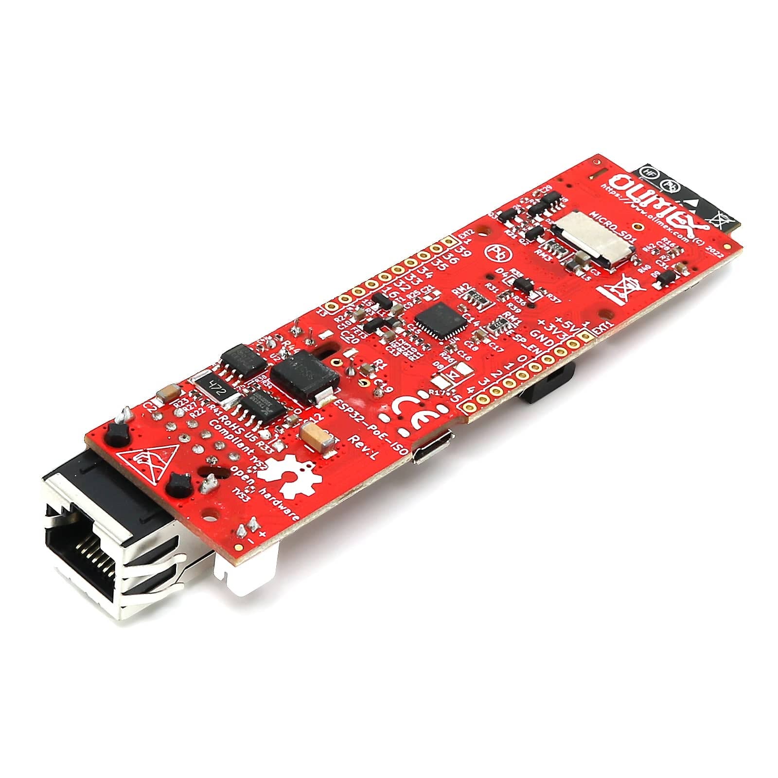 Olimex ESP32-POE-ISO-WROVER Development Board - Image 2
