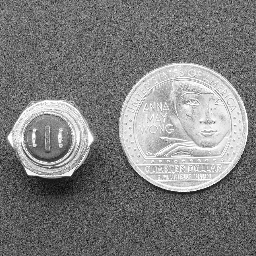 On-Off Key Lock Switch - 12mm Diameter - Image 4