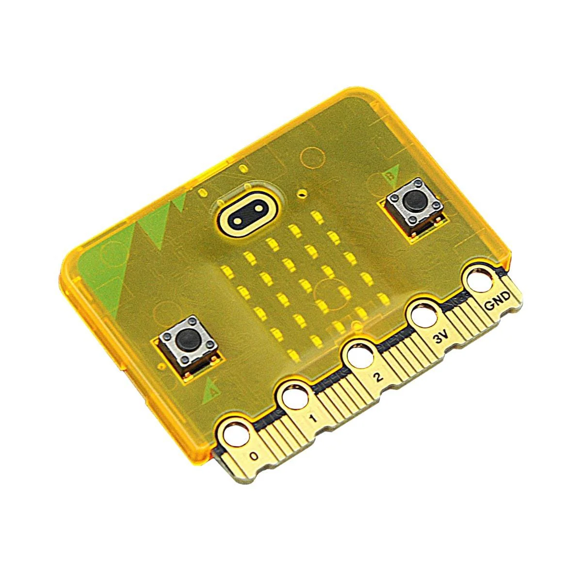 Orange Frosted Case for micro:bit V2 [Discontinued] - Image 2