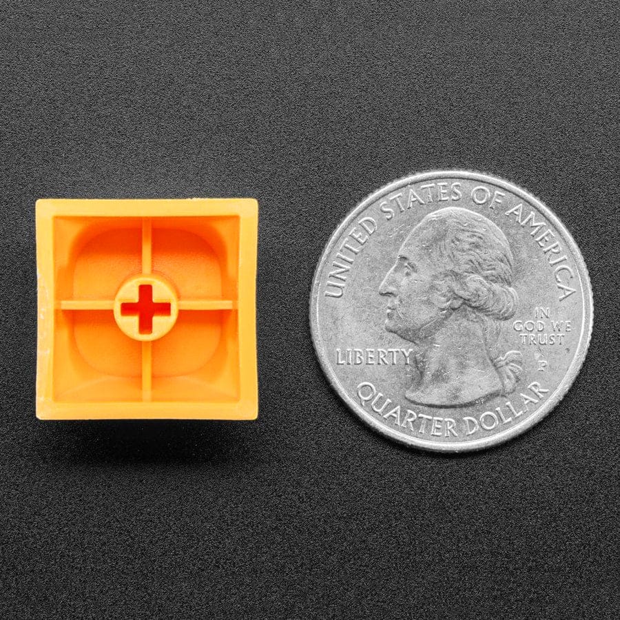 Orange MA Keycaps for MX Compatible Switches - 5 pack - Image 4