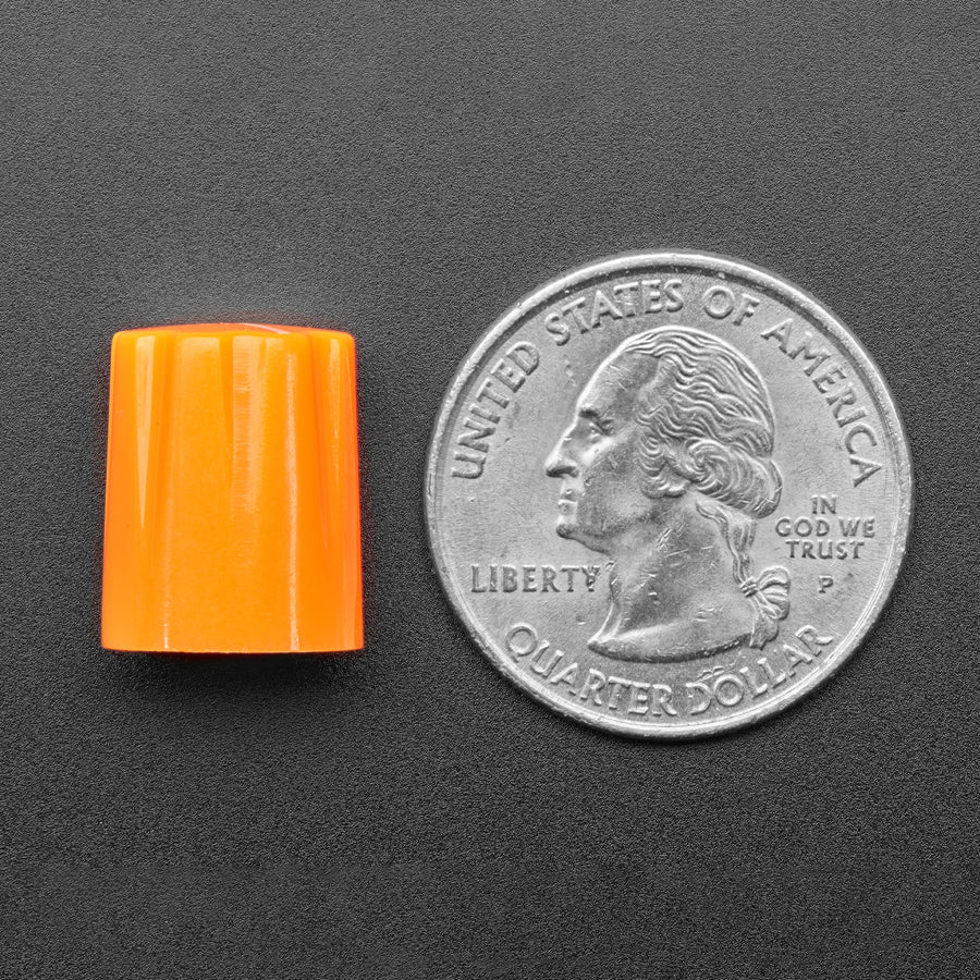 Orange Micro Potentiometer Knob - 4 pack - Image 3