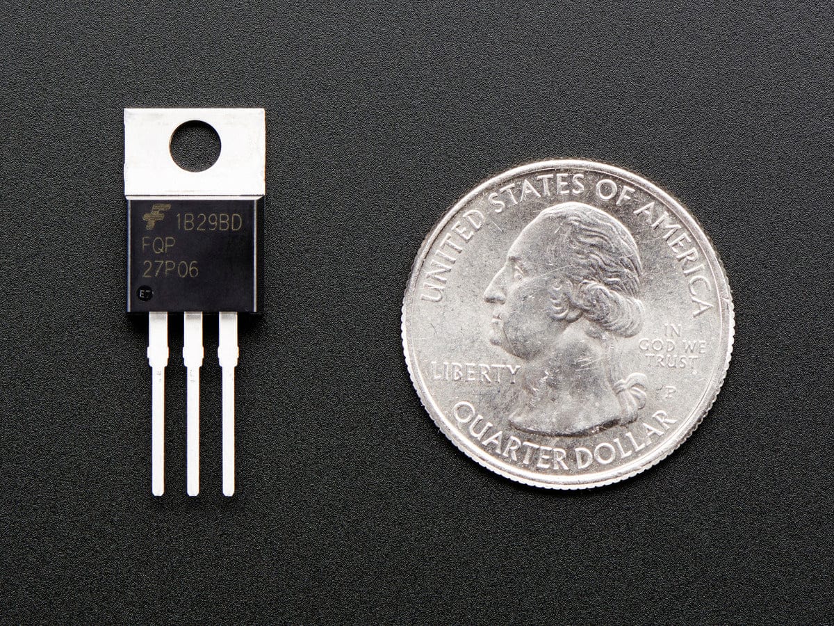 P-channel Power MOSFET - TO-220 Package (25A / 60V) - Image 2