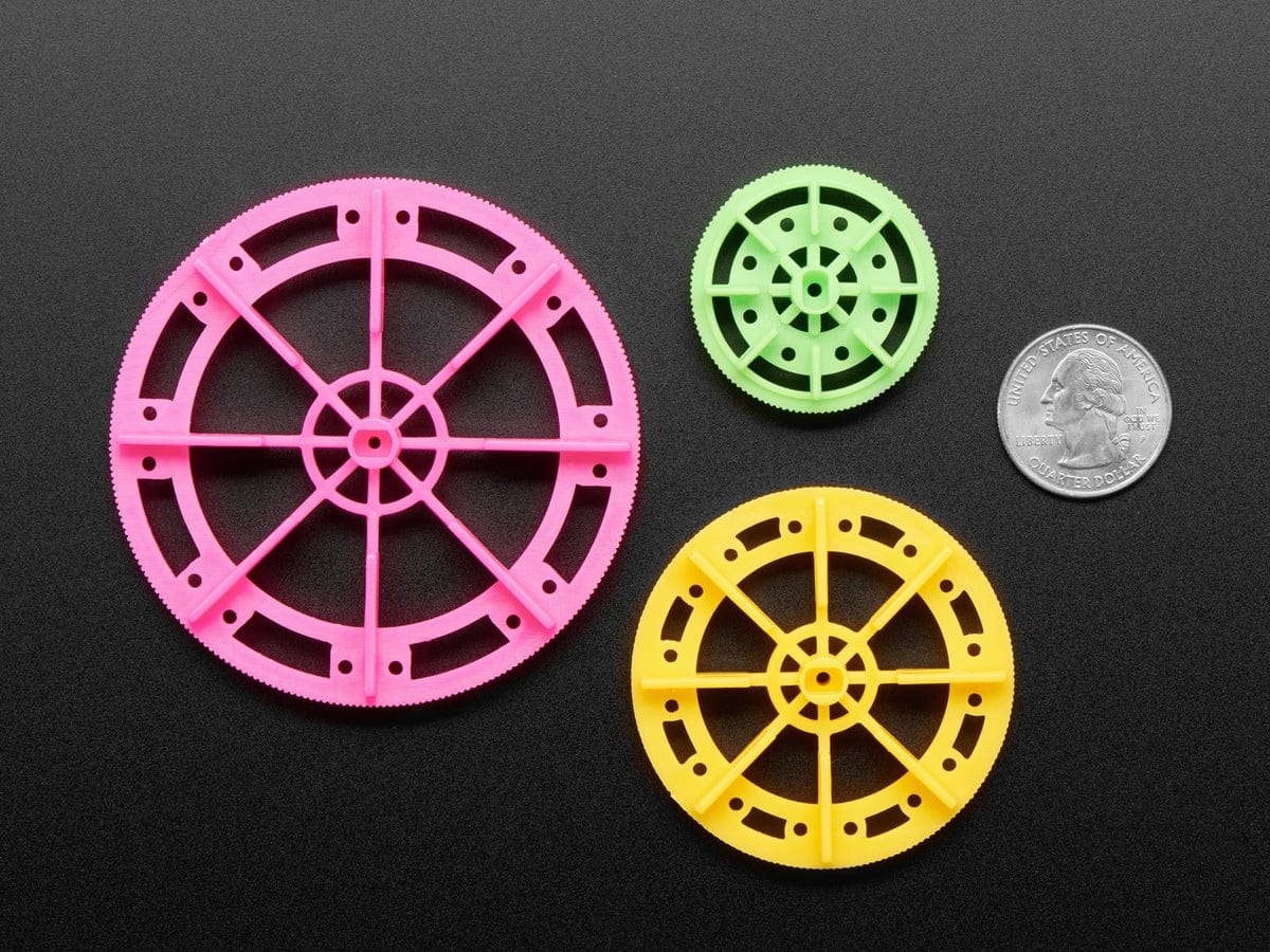 Paddle Wheel Pack for TT Gearbox Motor - Image 2