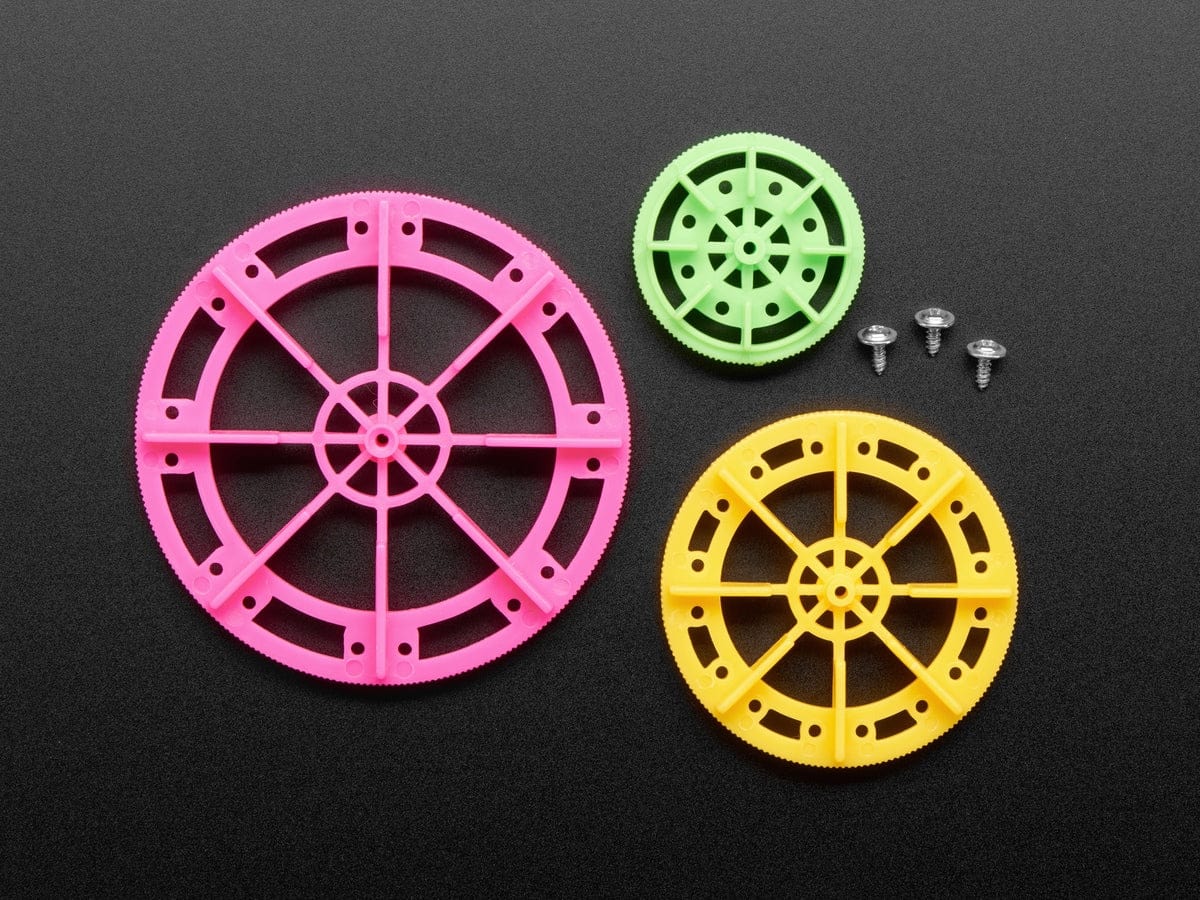 Paddle Wheel Pack for TT Gearbox Motor - Image 3