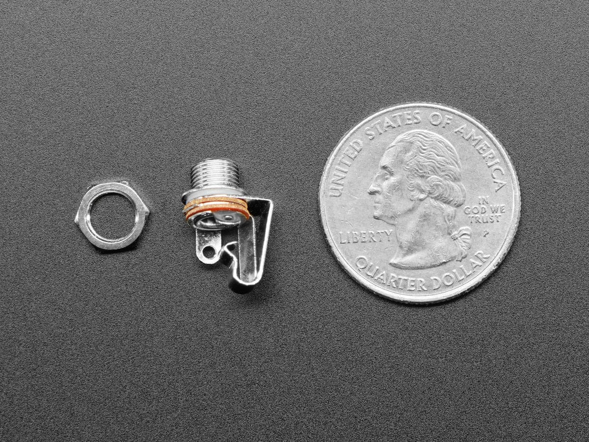 Panel Mount 1/8" / 3.5mm Mono Connector - Image 4