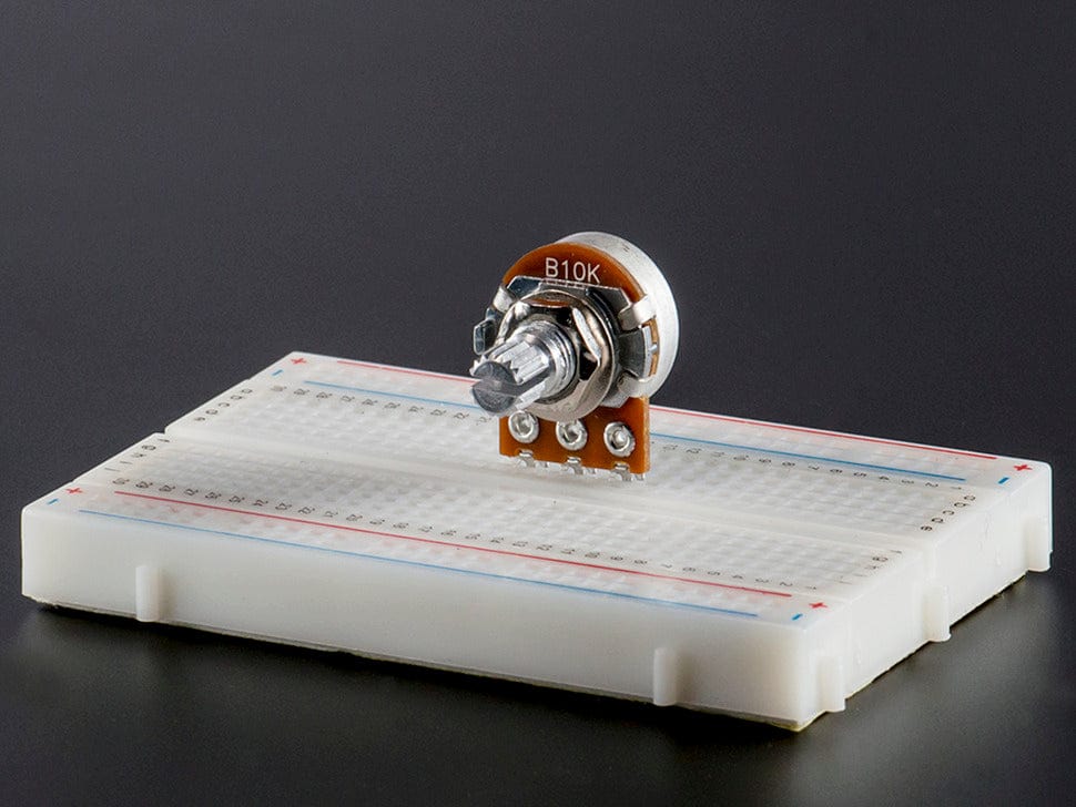 Panel Mount 10K Log Potentiometer (Breadboard Friendly) (10K Log) - Image 4