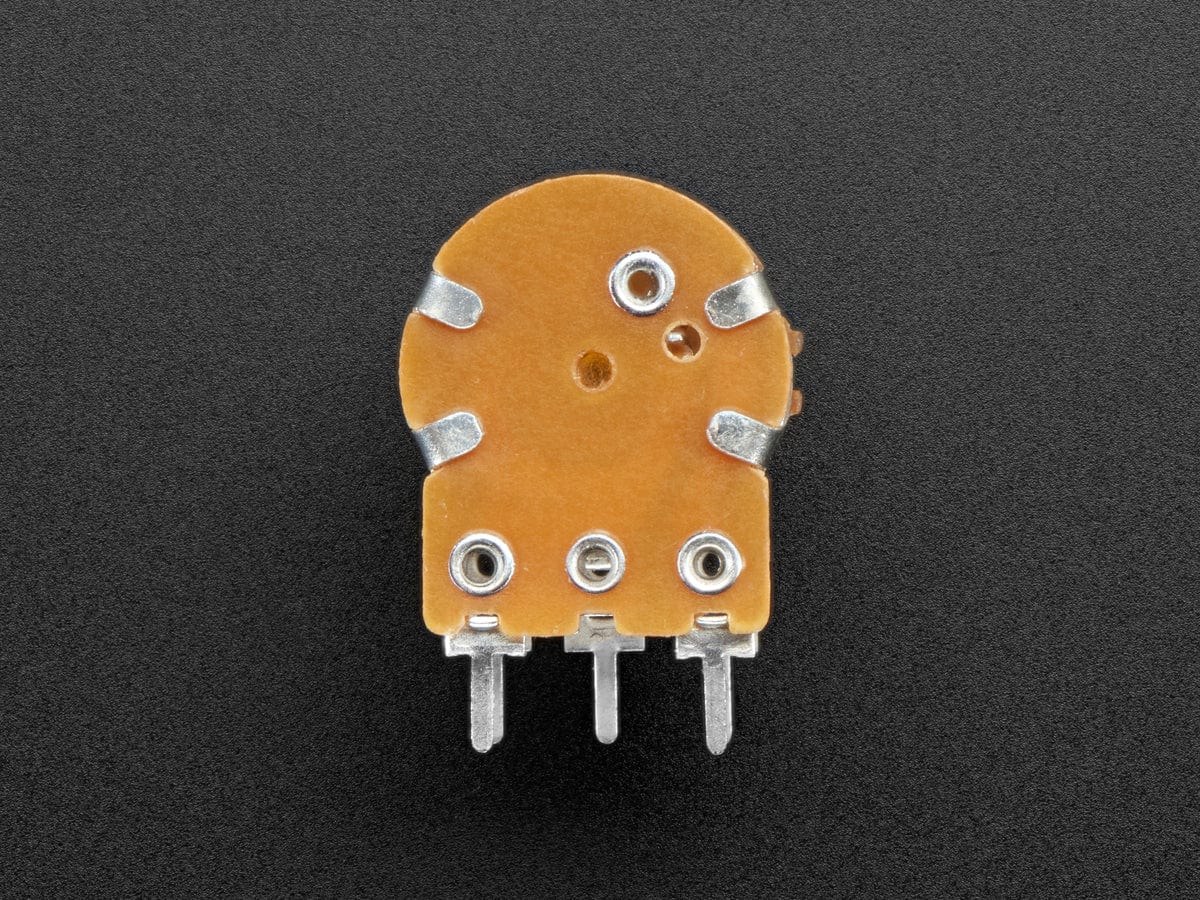 Panel Mount 10K Log Potentiometer w/ On-Off Switch (10K Log w/ Switch) - Image 3