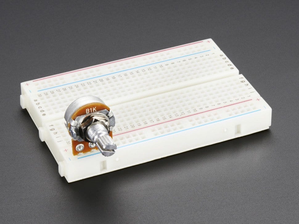 Panel Mount 1K potentiometer (Breadboard Friendly) (1K Linear) - Image 2