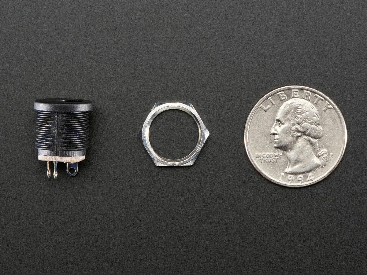 Panel Mount 2.1mm DC barrel jack - Image 3
