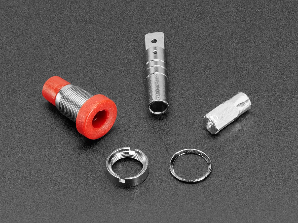Panel-Mount Banana Jacks 4mm - Pack of 5 Multi-Color - Image 3
