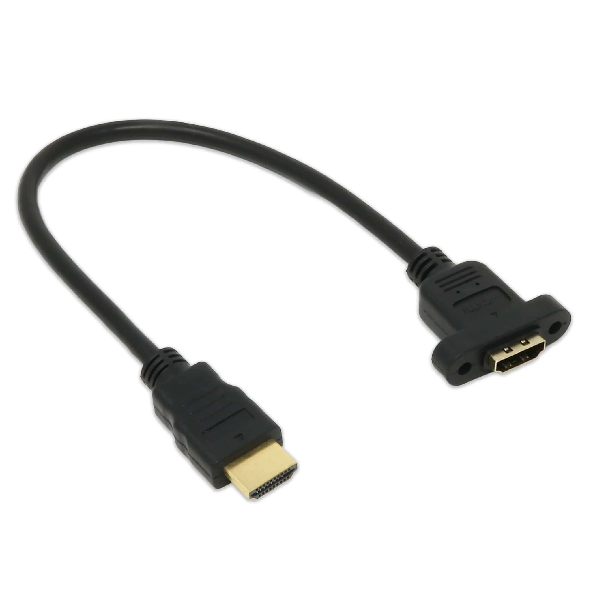 Panel-Mount HDMI Cable (30 cm) - Image 2