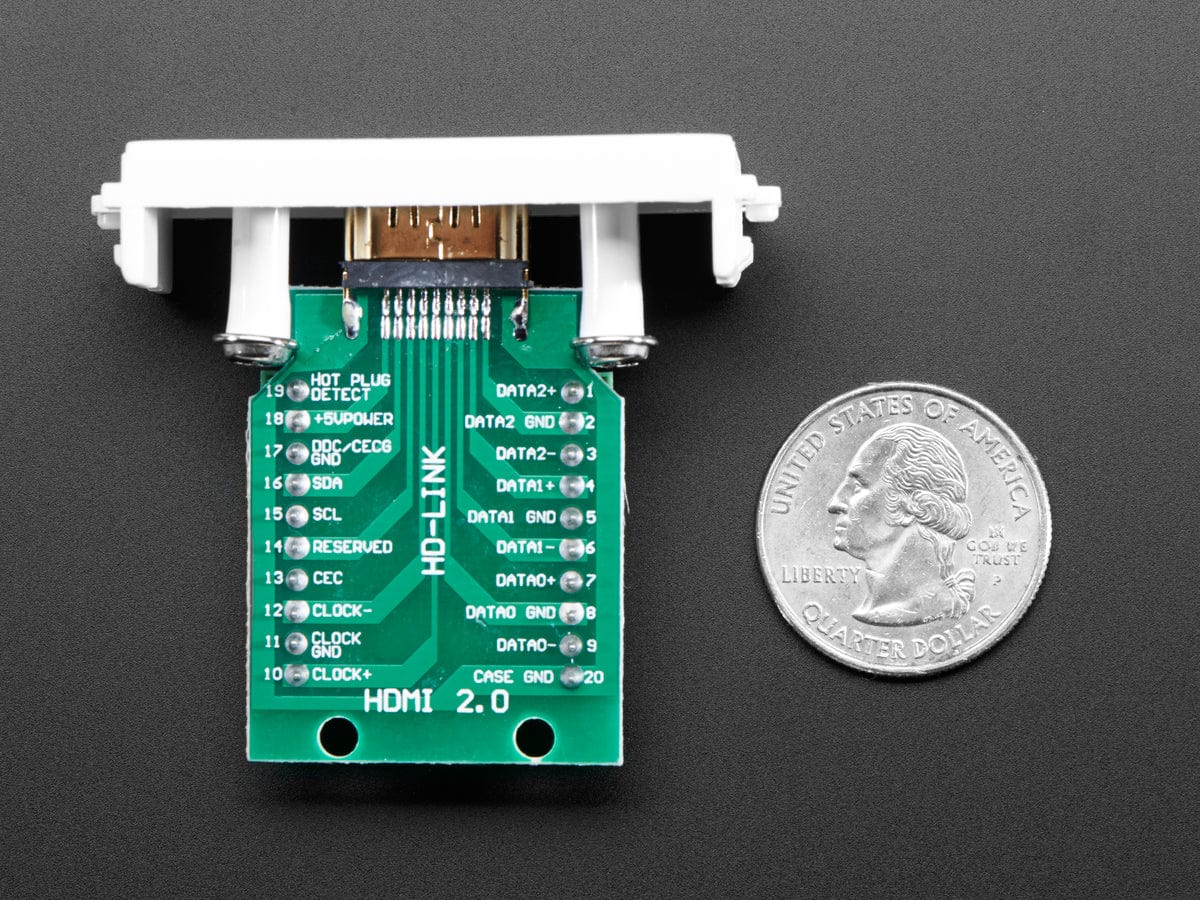 Panel Mount HDMI Socket to Terminal Block Breakout - Image 4
