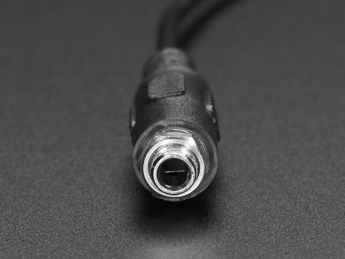 Panel Mount Stereo Audio Extension Cable - 1/8" / 3.5mm - Image 4