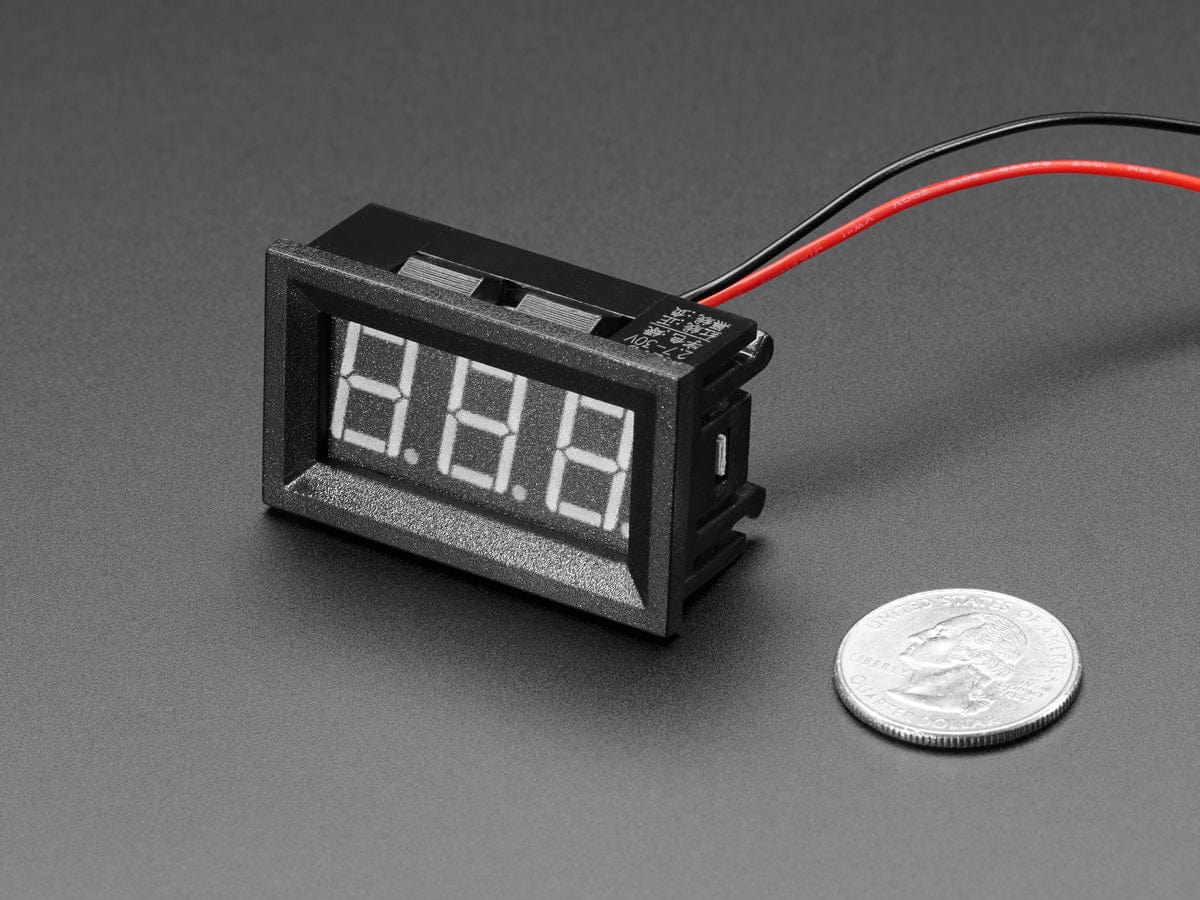 Panel Volt Meter - 4.5V to 30VDC - Image 2