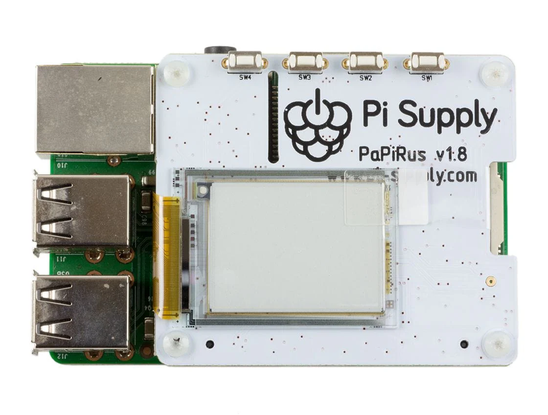 PaPiRus ePaper / eInk Screen HAT for Raspberry Pi - Multi Screen [Discontinued] - Image 2
