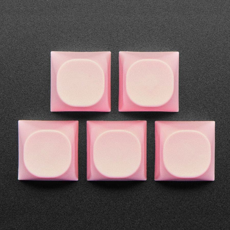 Pastel Pink MA Keycaps for MX Compatible Switches - 5 pack - Image 3