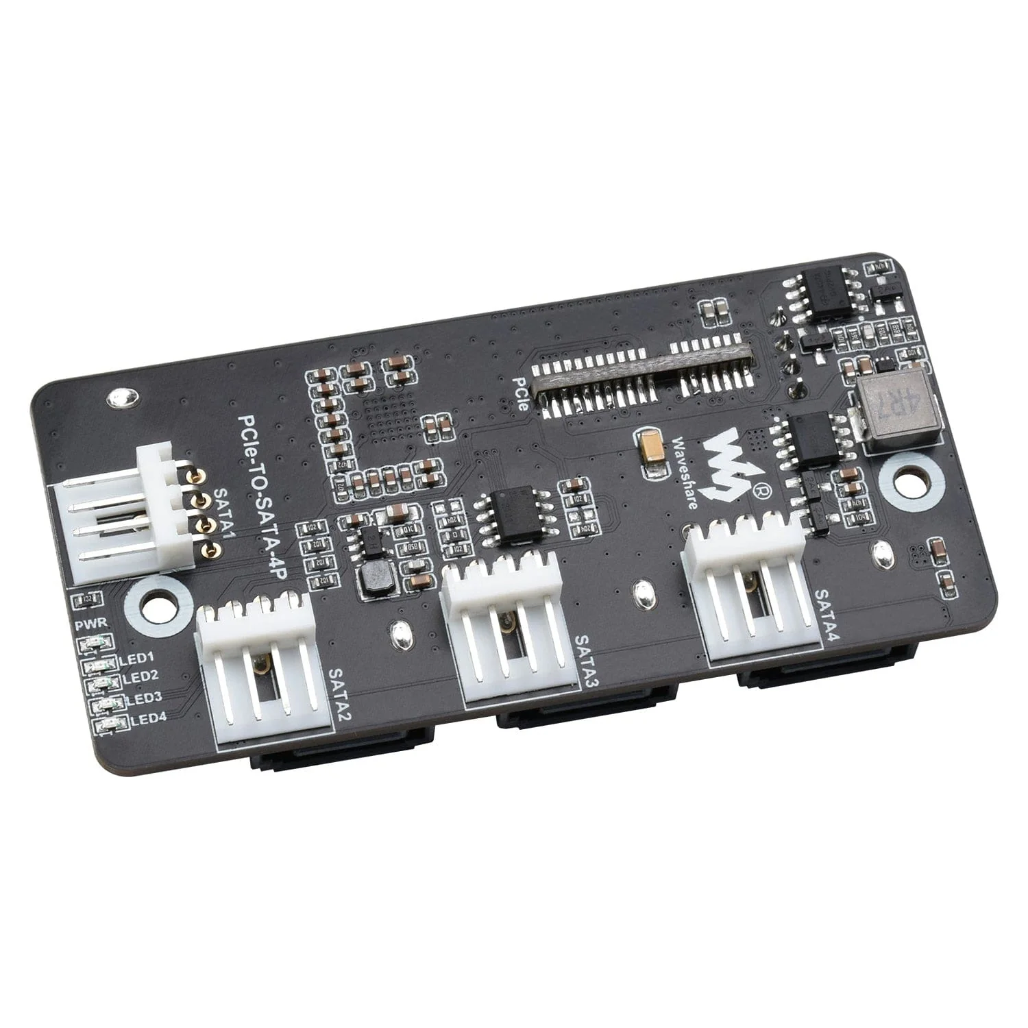 PCI-E to 4-channel SATA 3.0 Adapter for CM4 IO Board - Image 3