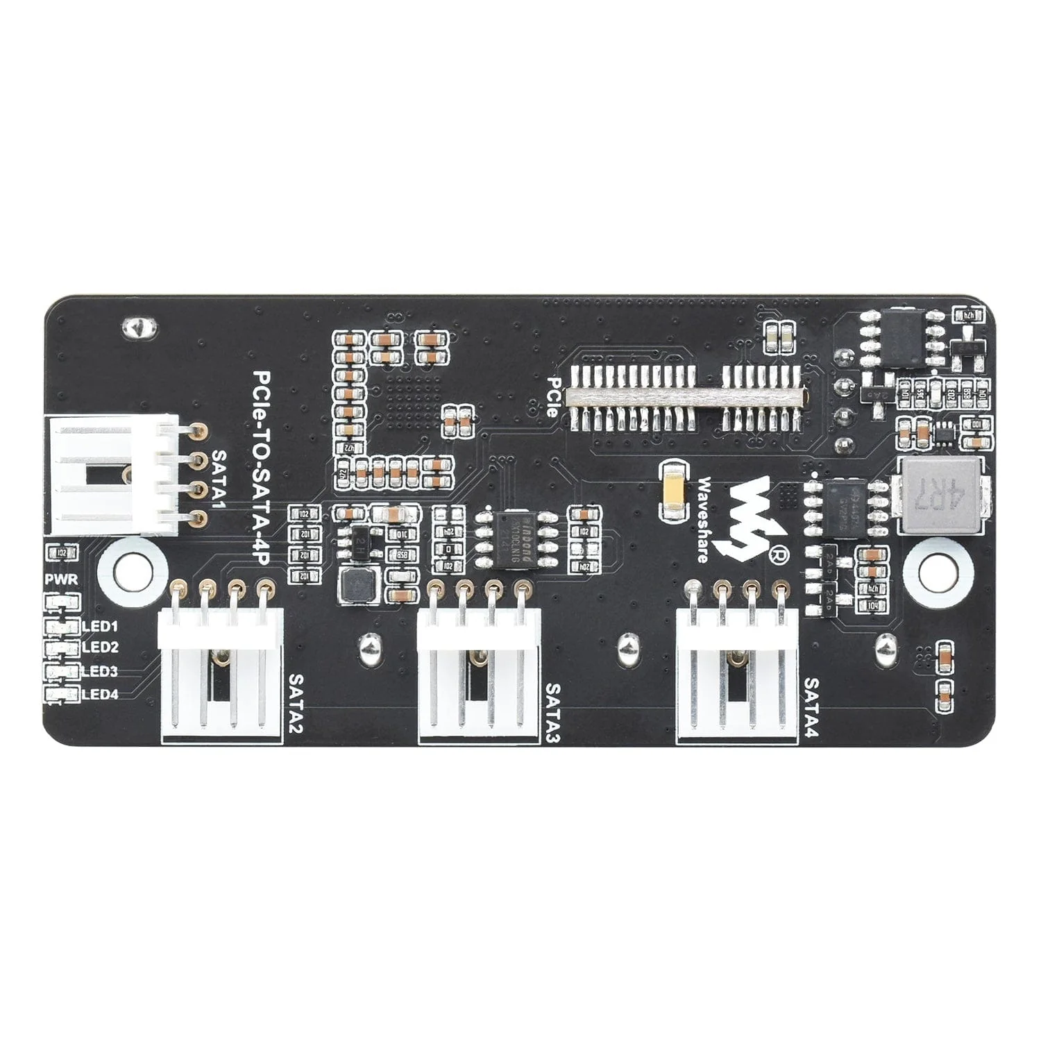 PCI-E to 4-channel SATA 3.0 Adapter for CM4 IO Board - Image 8